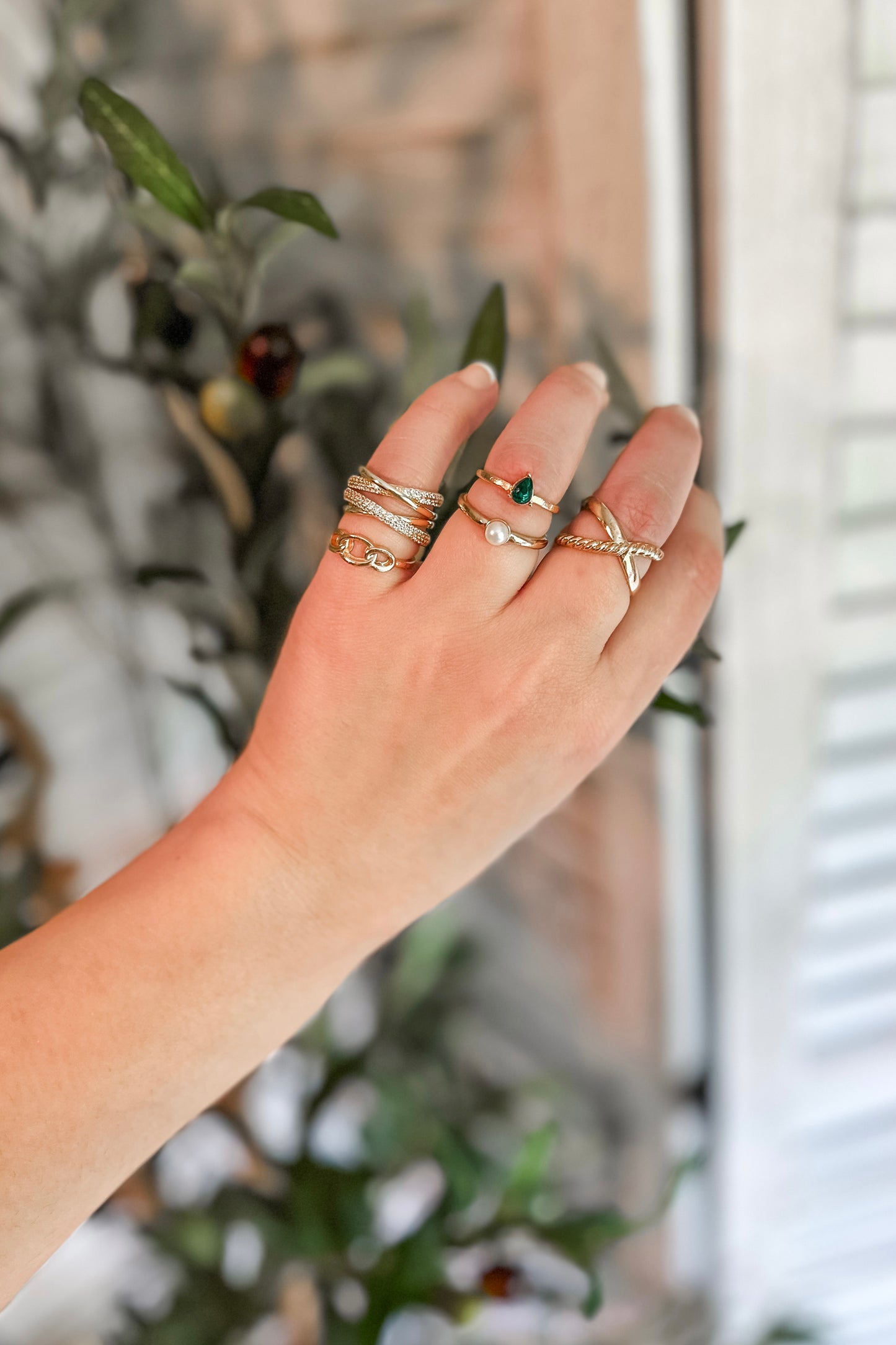 Dainty Chain Ring