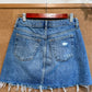 (4) Free People Denim Skirt