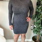 (S) H&M Sparkle Knit Dress