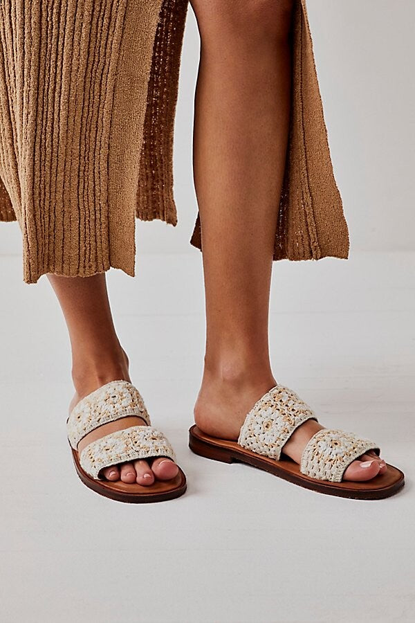 (8) Free People Juliet Crochet Sandal