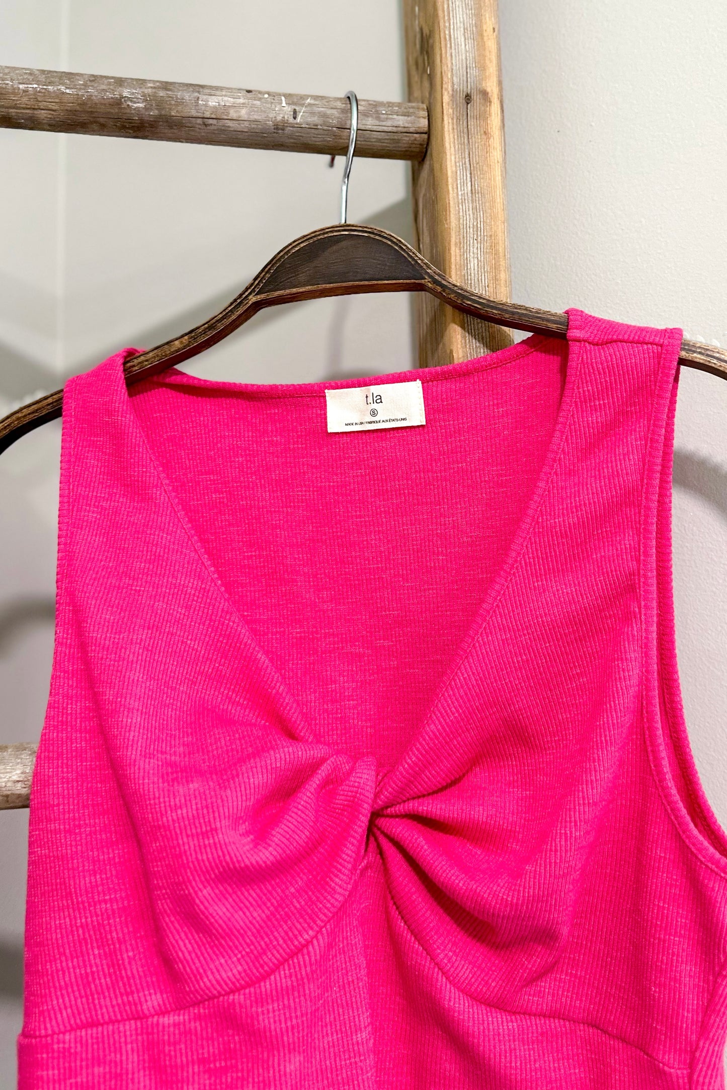 (S) Anthropologie Pink Tank