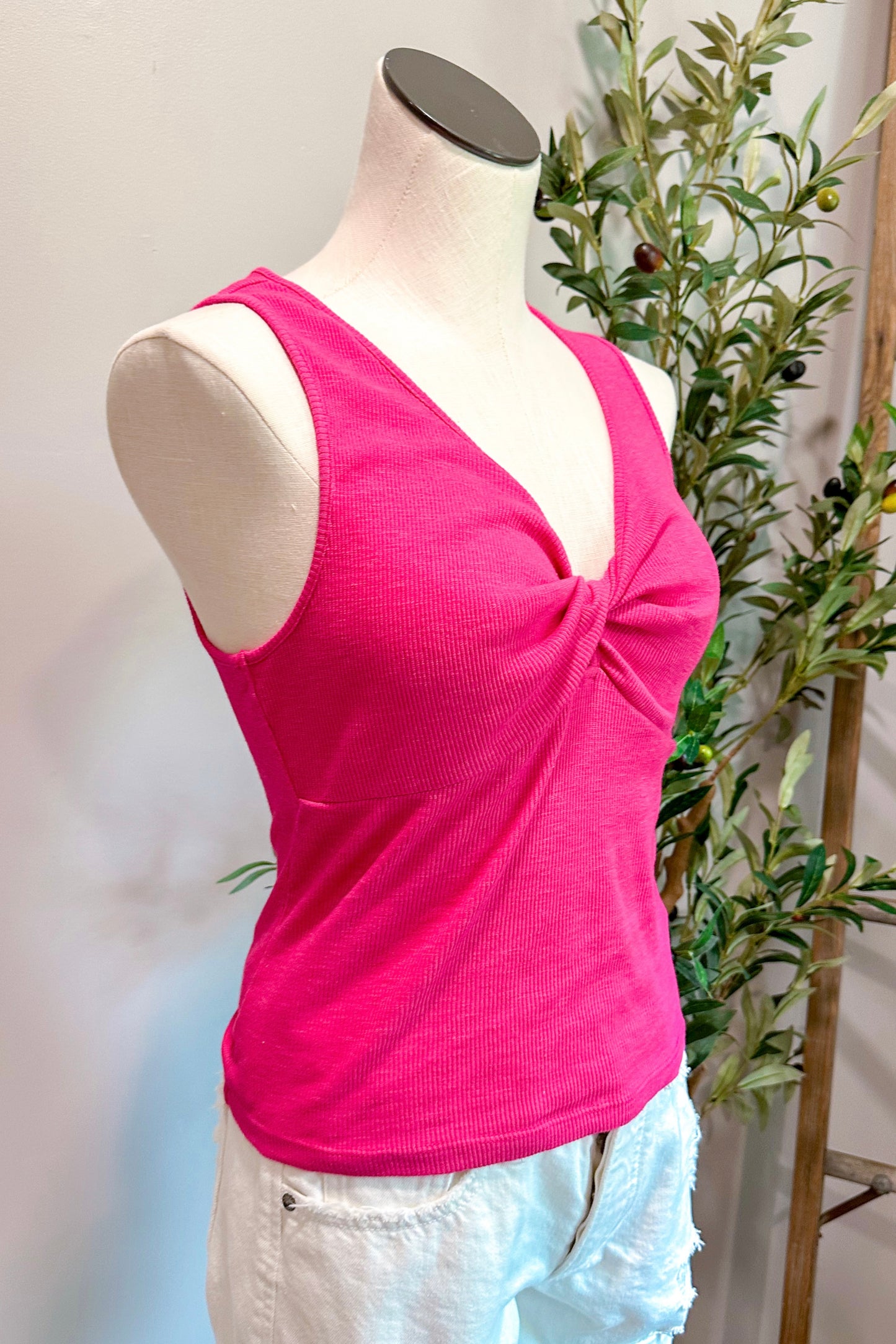 (S) Anthropologie Pink Tank