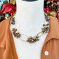 Beaded Cluster Necklace