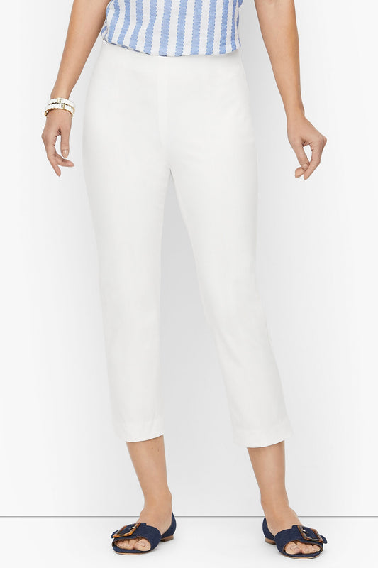 (6) Talbots Chatham Crop Pant