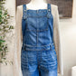 (L) Level 99 Denim Overalls