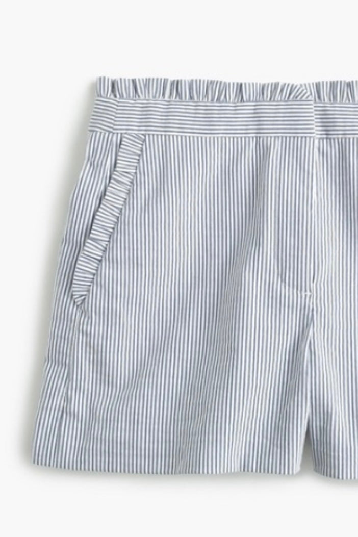 (0) J.Crew Pinstripe Short