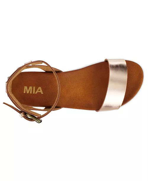 (7.5) Mia Ellen Rose Gold Sandal