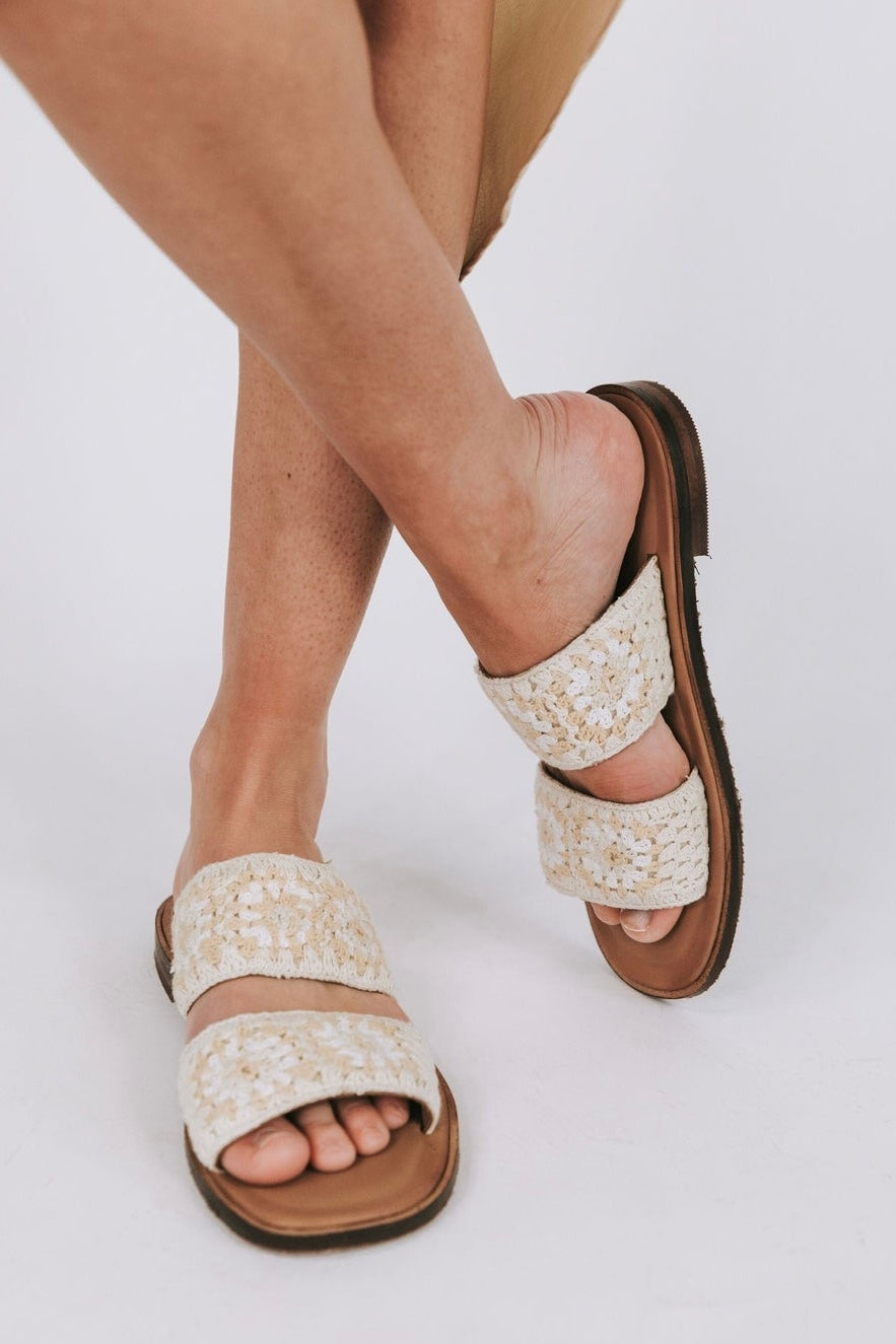 (8) Free People Juliet Crochet Sandal