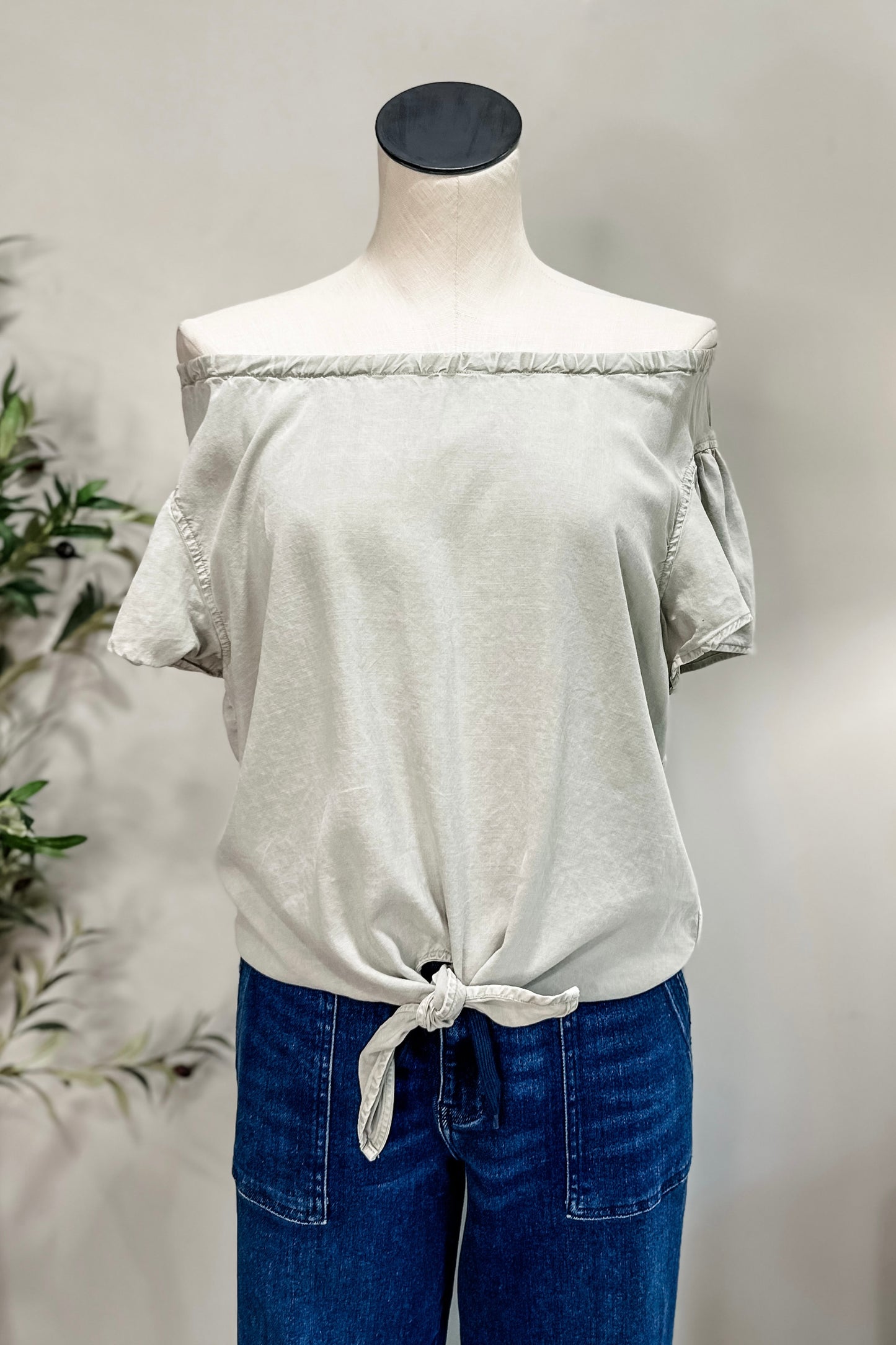 (M) Anthropologie Off Shoulder Top