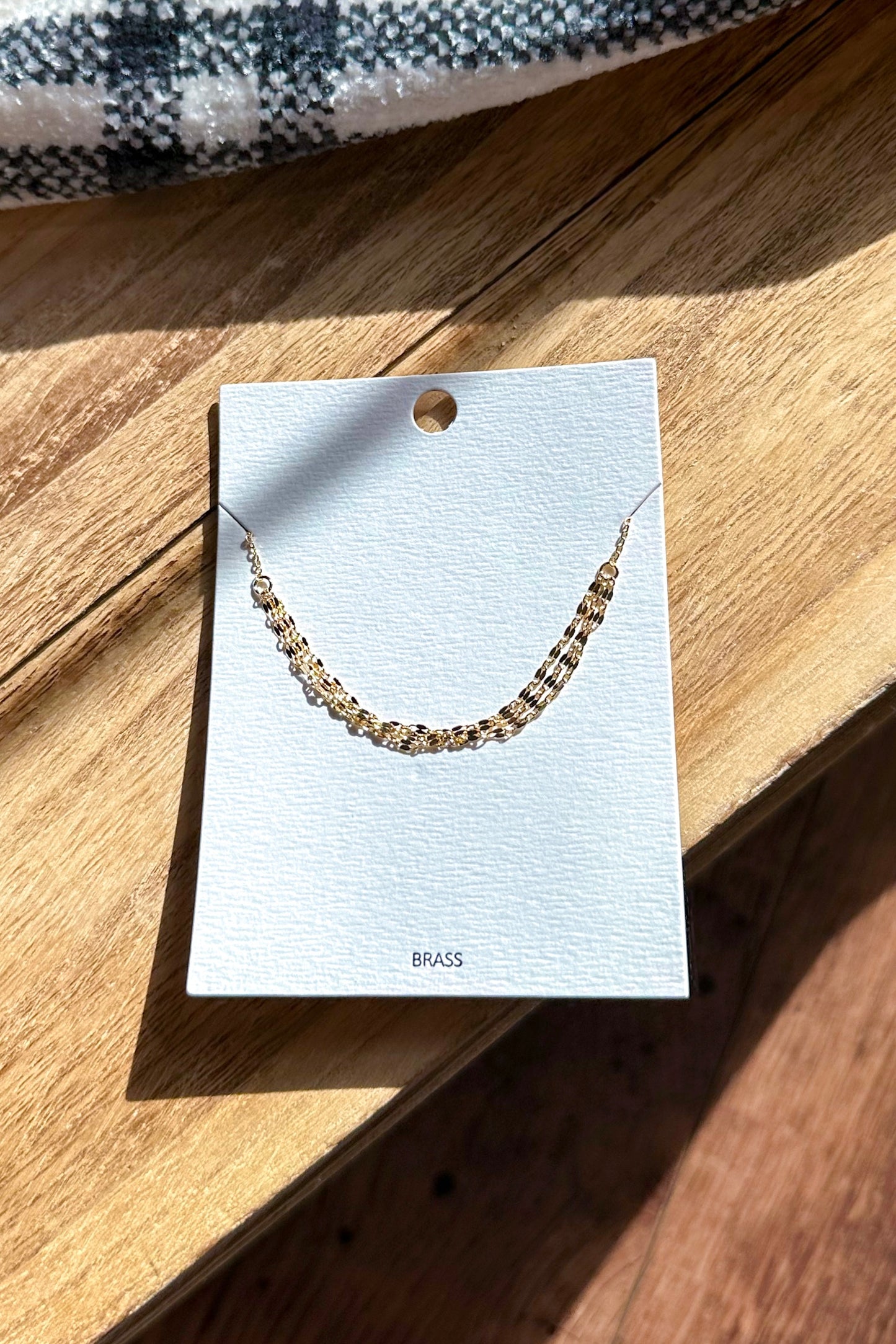 Maya Dainty Chain Necklace