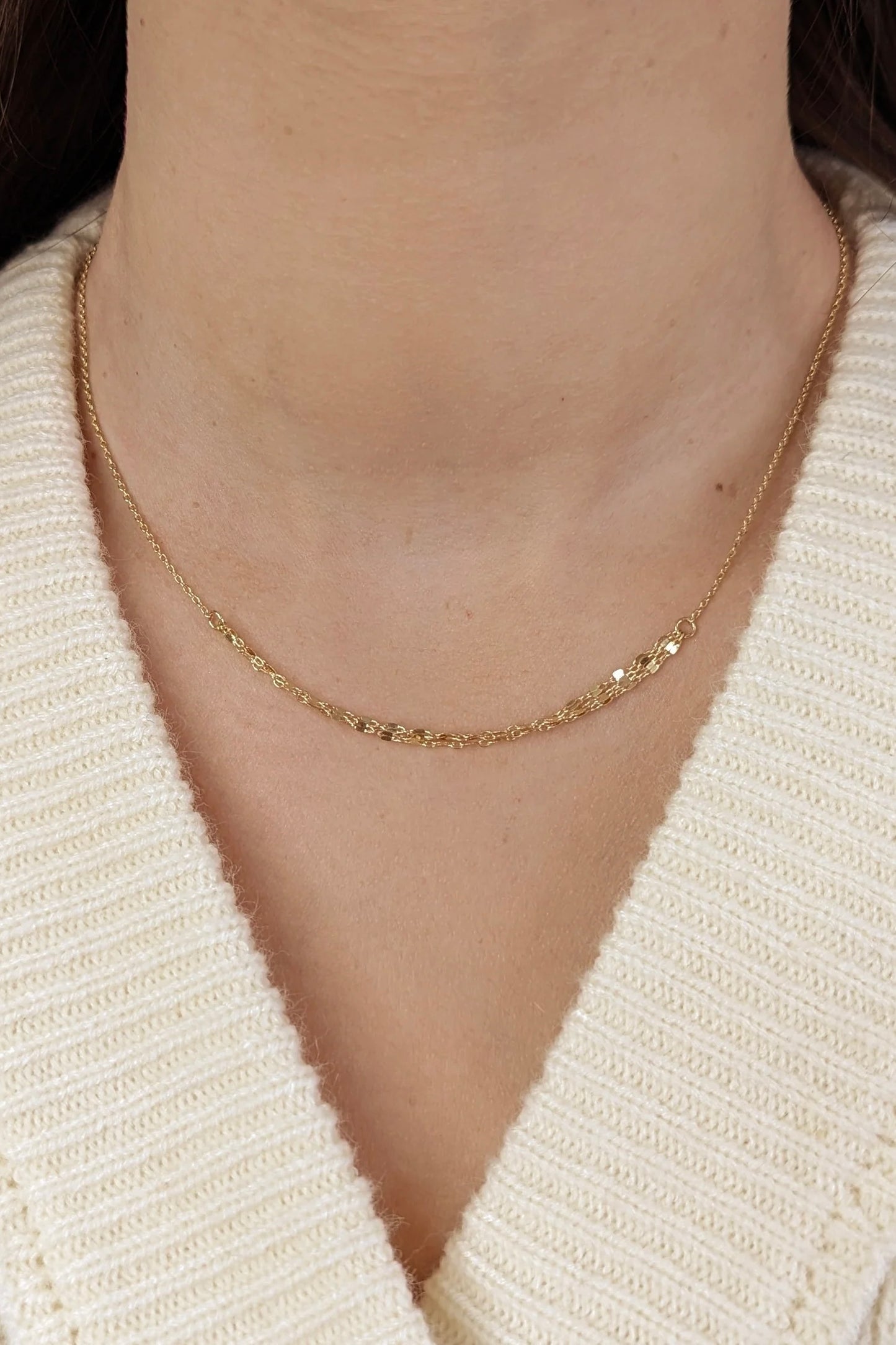 Maya Dainty Chain Necklace