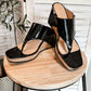 (7.5) Adrienne Vittadini Wedge Sandal