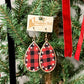 Buffalo Plaid Dangles