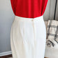 (12) Amanda Smith Suits Ivory Skirt