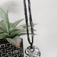 Seed Beed Pendant Necklace