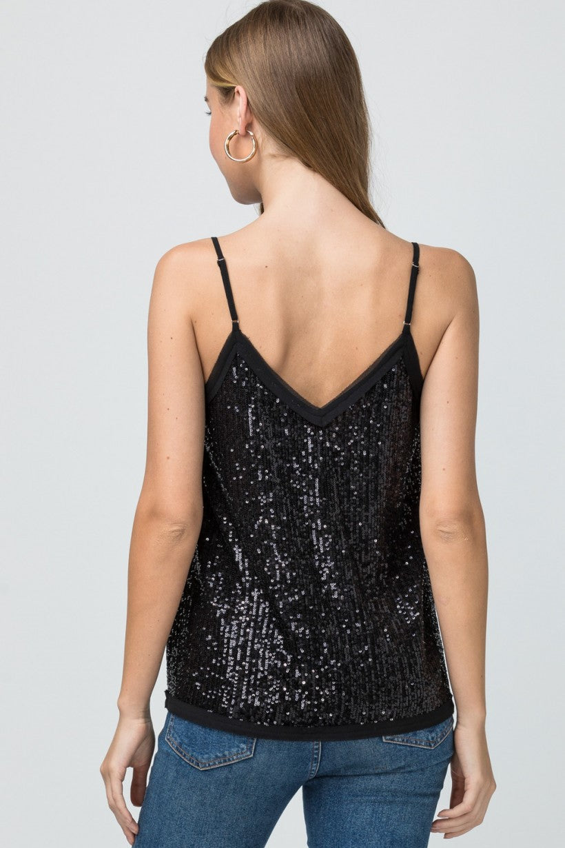 (M) Entro Sequin Camisole