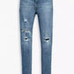 (16) Levi 711 Skinny Jeans