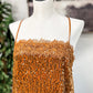 (M) Free People Sequin Slip Mini