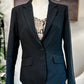 (6) New York & Company Black Blazer