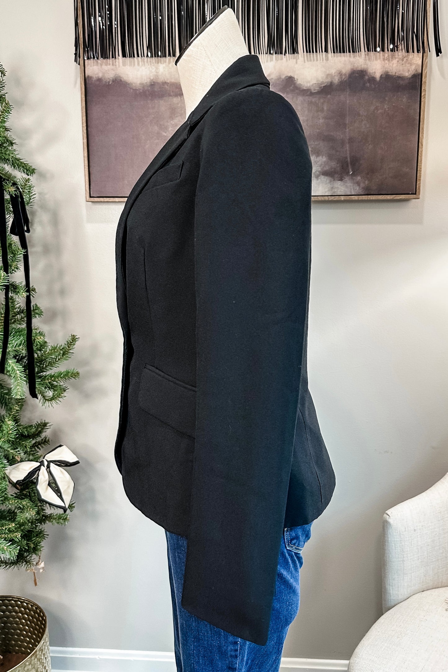 (6) New York & Company Black Blazer