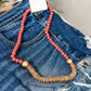 Pumpkin Bead Necklace