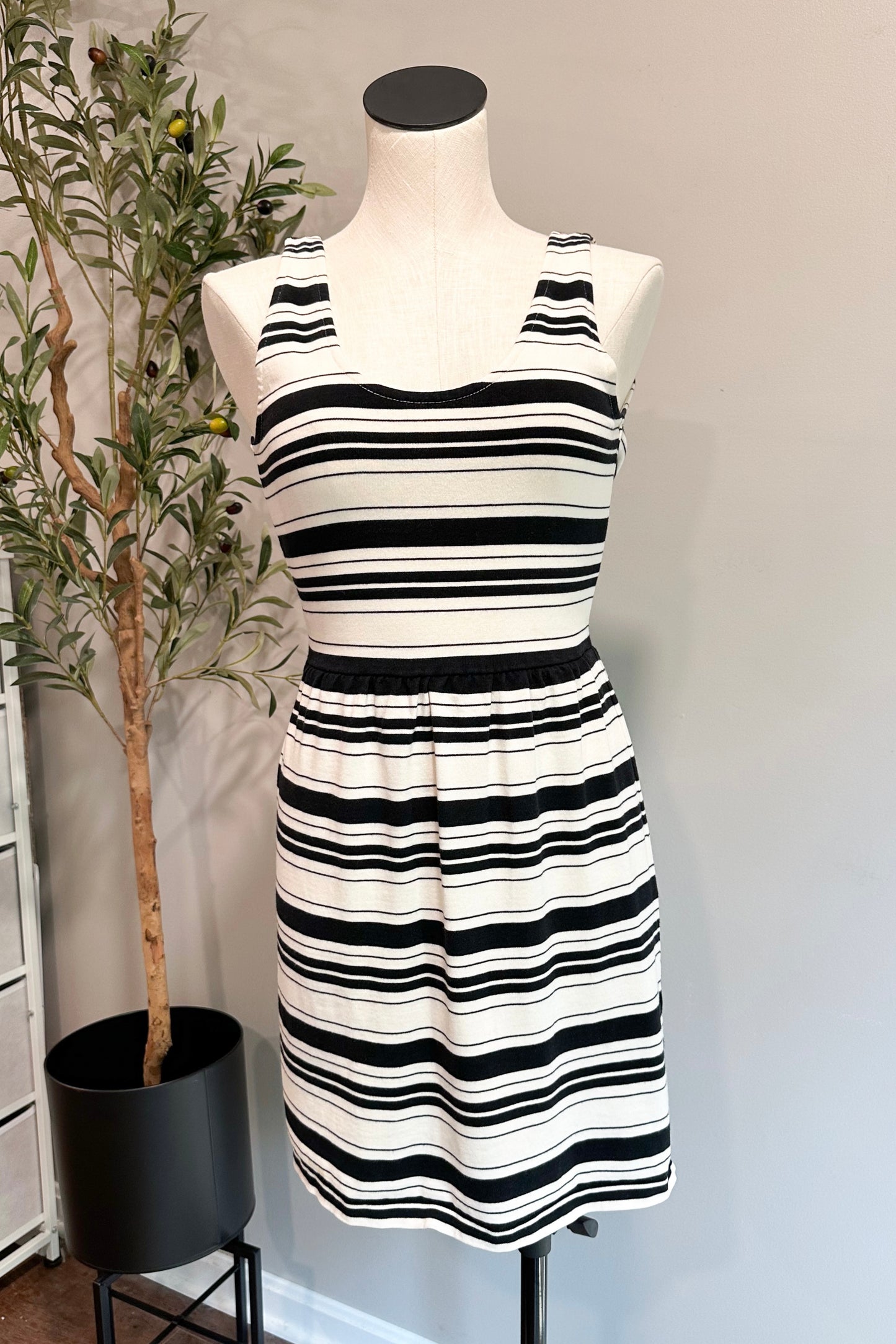 (XXS) J.Crew Stripe Dress