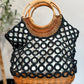 INC Crochet Handbag