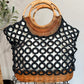 INC Crochet Handbag