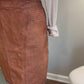 (4) J.Crew Collection Leather Skirt